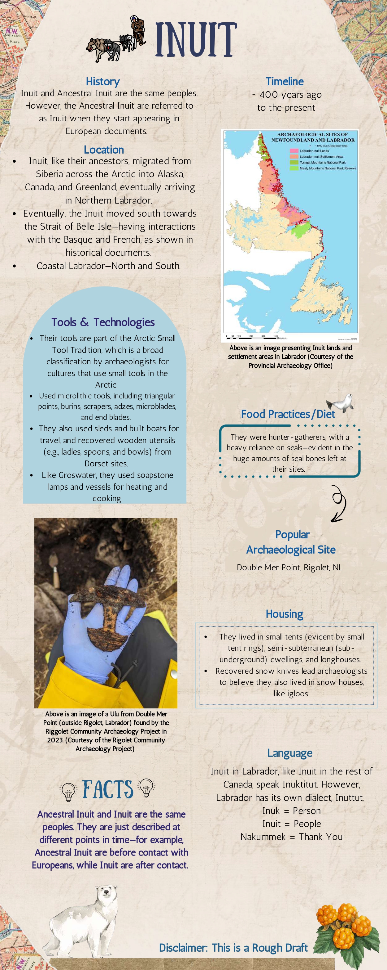 Sample Infographic Inuit
